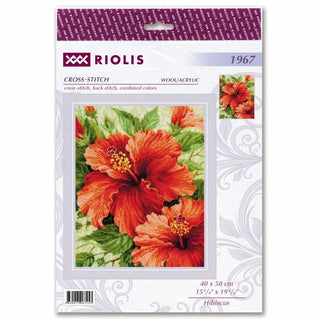 Fleurs Hibiscus 1967 Riolis