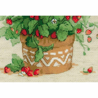 Fraises dans un pot 1984 Riolis