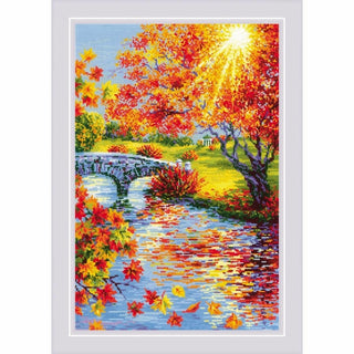 Paysage Automne ensoleillé 2031 Riolis