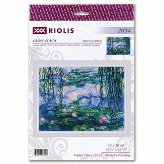 Nénuphars d après C. Monet 2034 Riolis