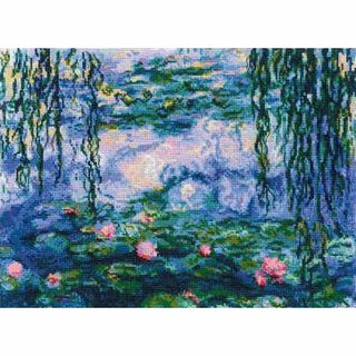 Nénuphars d après C. Monet 2034 Riolis