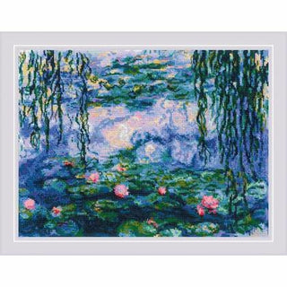Nénuphars d après C. Monet 2034 Riolis