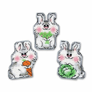 Lapins doux 3 Magnets 2041AC Riolis