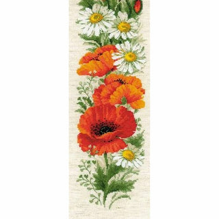 Coquelicots et marguerites 2067 Riolis