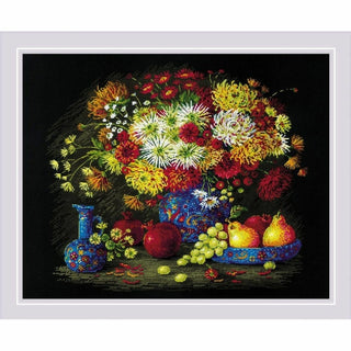 Nature morte aux chrysanthèmes 2068 Riolis
