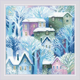 Maison sous la neige 2247 Riolis