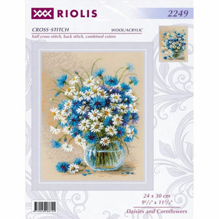 Marguerites et bleuets 2249 Riolis