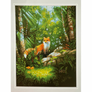Renard dans la forêt 2251 Riolis
