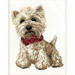 Chien Westie Highland White - 945 - RIOLIS