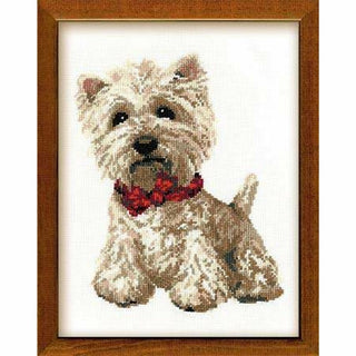 Chien Westie Highland White - 945 - RIOLIS