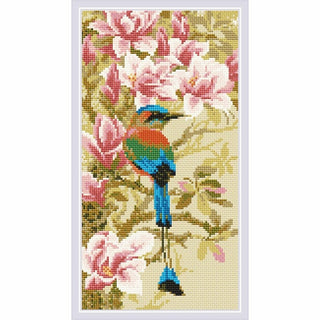 Broderie Diamant - Oiseau tropical - AM0046 - Riolis