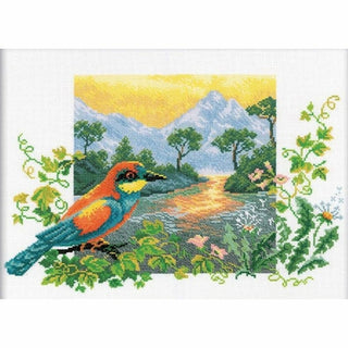 La Rivière au coucher du soleil - M223 - RTO