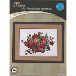 Panier de roses R190 RTO