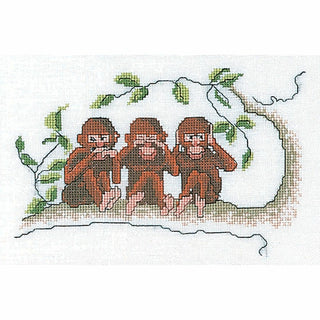 Trois singes sages 1031 lin Thea Gouverneur