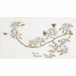 Fleurs de Pyrus 1047 lin Thea Gouverneur