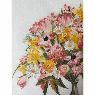Bouquet printanier 1084 lin Thea Gouverneur