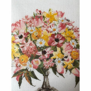 Bouquet printanier 1084 lin Thea Gouverneur