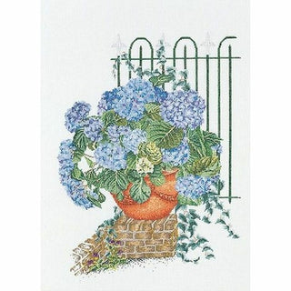 Thea Gouverneur 2035 lin Hortensia Bleu