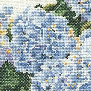Thea Gouverneur 2046 lin Hydrangea bleu