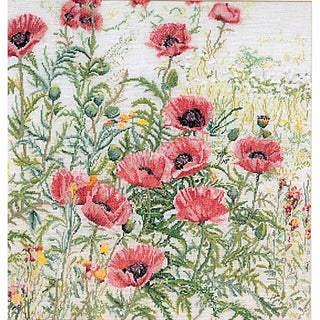 Coquelicots rose 2061 lin Thea Gouverneur