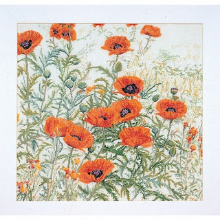 Coquelicots orange 2062 lin Thea Gouverneur