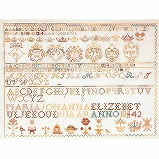 Samplers Antique 2066 lin Thea Gouverneur
