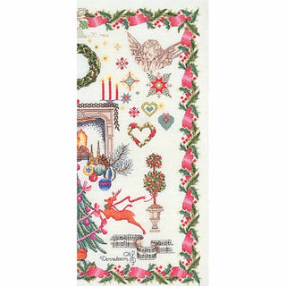 Samplers Christmas Design 2077 Aida Thea Gouverneur