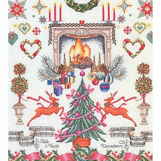 Thea Gouverneur 2077 lin Samplers Christmas Design