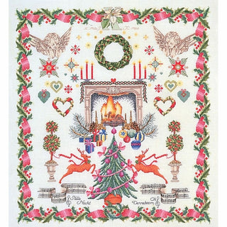 Thea Gouverneur 2077 lin Samplers Christmas Design