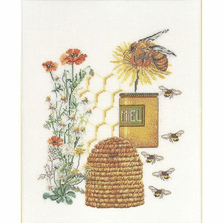 Abeille Miel Ruche 3016 lin Thea Gouverneur