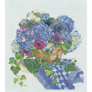 Hortensia et anémones 3025 Aida Thea Gouverneur