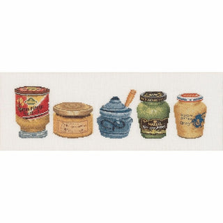 Pots de Moutarde 3046 lin Thea Gouverneur