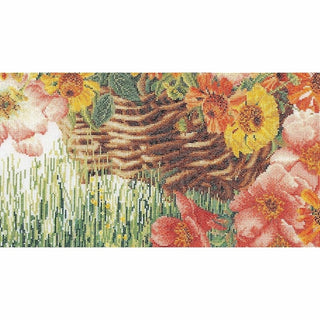 Panier de fleurs 3064 lin Thea Gouverneur