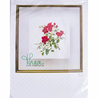 Rose rouge Fervid 411 lin Thea Gouverneur