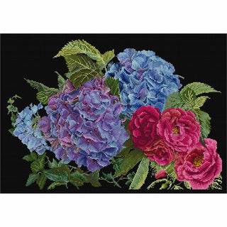 Hydrangea et rose 442-05 Thea Gouverneur