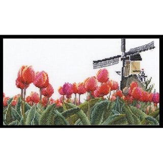 Thea Gouverneur 473 lin Champs de tulipes