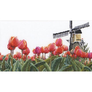 Thea Gouverneur 473 lin Champs de tulipes