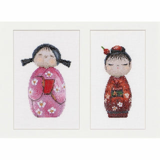 Thea Gouverneur 547 lin Kokeshi Dolls