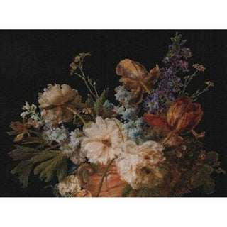 Fleurs dans un vase en albâtre 580-05 Aida Thea Gouverneur
