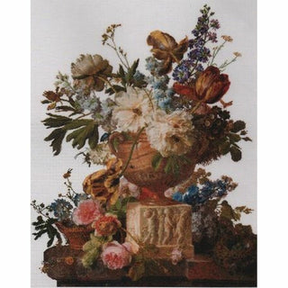 Fleurs dans un vase en albâtre 580 Aida Thea Gouverneur