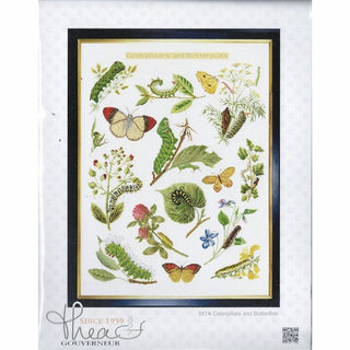 Chenilles Papillons 587 lin Thea Gouverneur