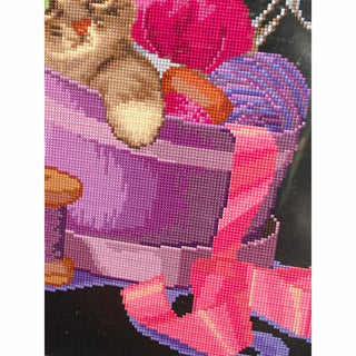 Sewing basket kitten 736-05 Thea Gouverneur