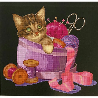 Sewing basket kitten 736-05 Thea Gouverneur