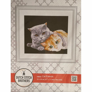 Amis Chats DSB025 Aida Dutch Stitch Brothers