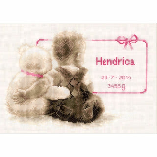 Vervaco 0021672 Mon Nounours Kit Aida