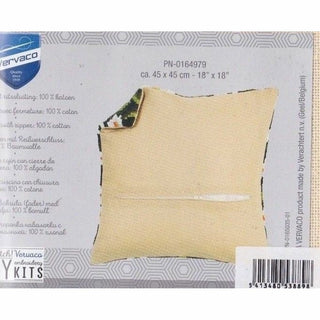 Dos de Coussin ivoire 45 x 45 cm Vervaco 0164979