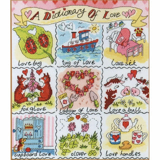 Sampler Dictionnaire Amours XDO11 Bothy Threads