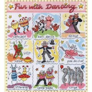 Sampler Dictionnaire les Dances XDO16 Bothy Threads