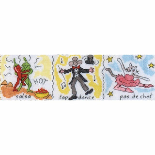 Sampler Dictionnaire les Dances XDO16 Bothy Threads