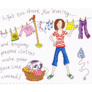 Bothy Threads XHT6 Home Truths Ironing
